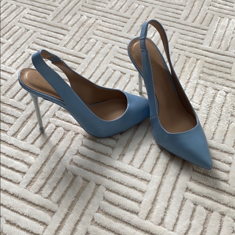 Baby Blue ALDO Heels